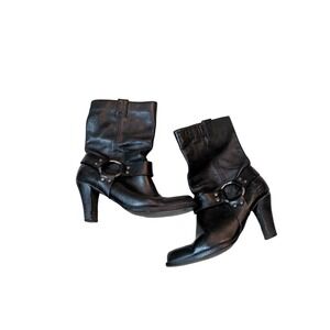Harley-Davidson Women's High Heel Harness Motorcycle Boots 85218 Size 8.5